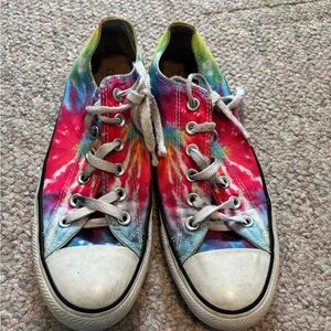Colorful Tie-Dye Converse Sneakers